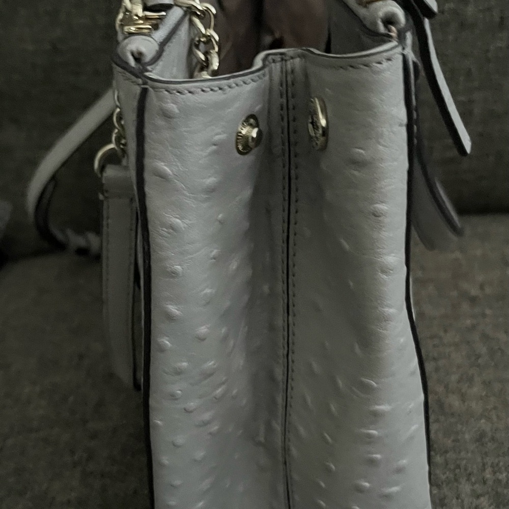 Kate Spade NY Bristol Drive Loden Ostrich Bag - Picture 6 of 11